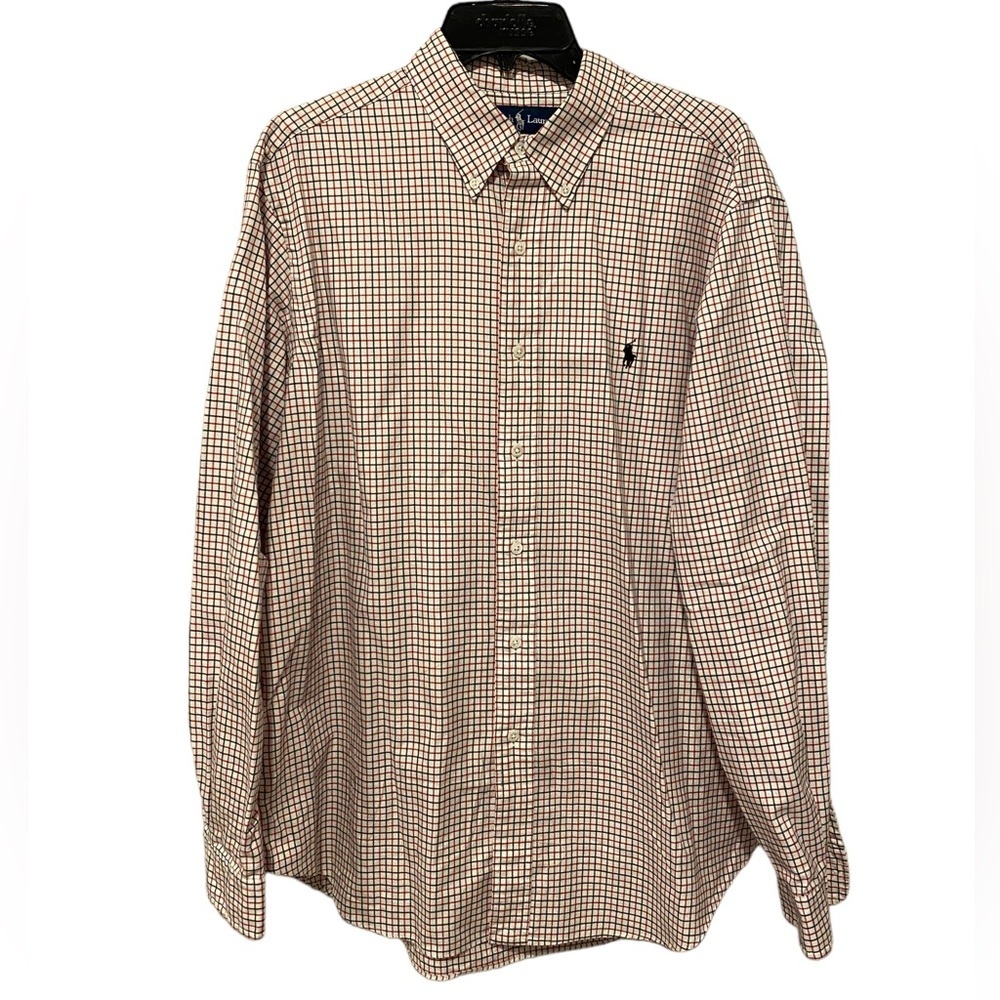 Ralph Lauren Classic Fit Long Sleeve Button Up Large